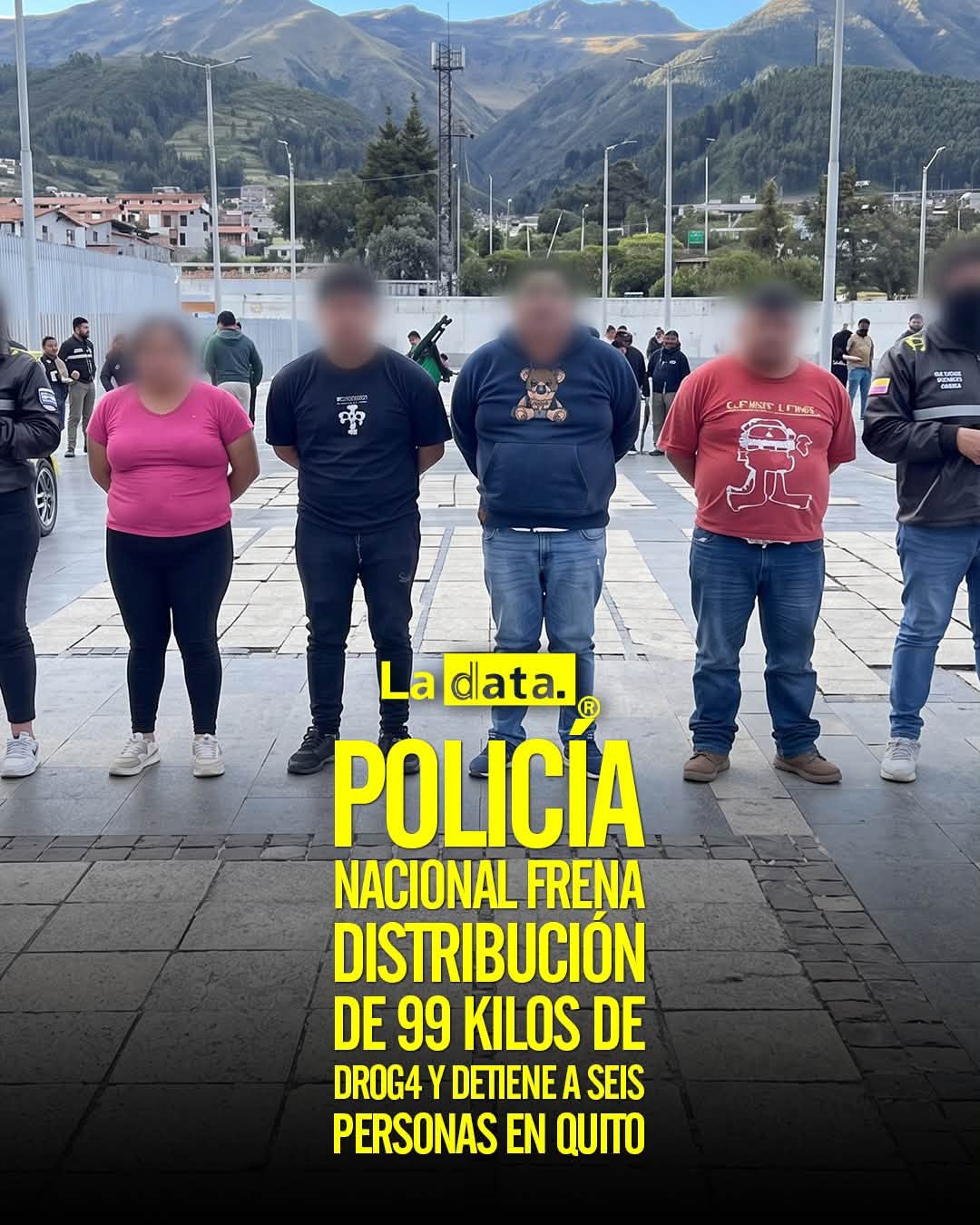 @ladataec 👈 ‎ ‎#ladata #TendenciaPolítica #PolicíaNacional #Quito