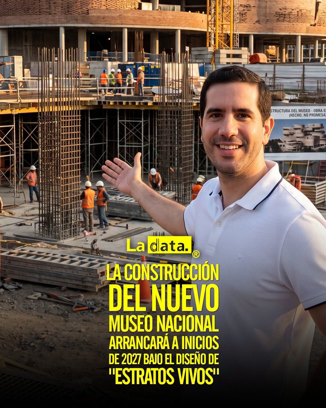 @ladataec👈 ‎ ‎#ladata #TendenciaPolítica #RobertoLuque #MuseoNacional