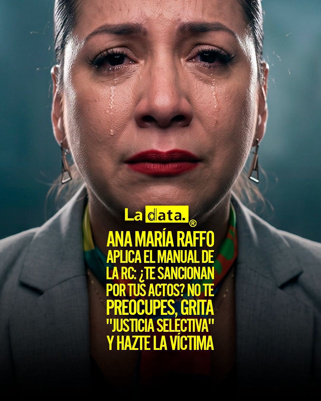 @ladataec 👈 #ladataec #tendenciapolitica #anamariaraffo