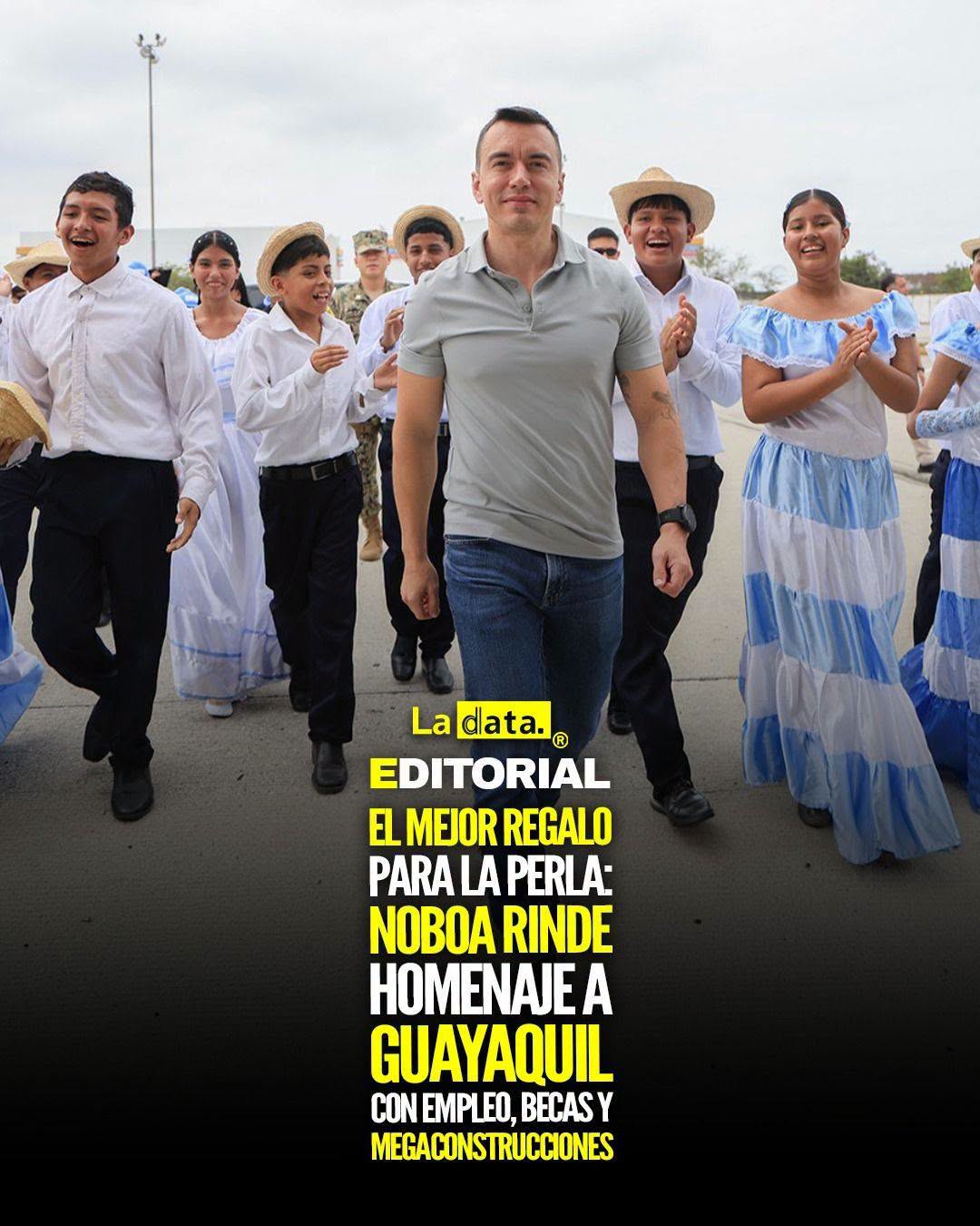 @ladataec 👈 ‎ ‎#ladata #TendenciaPolítica #DanielNoboa #Ecuador