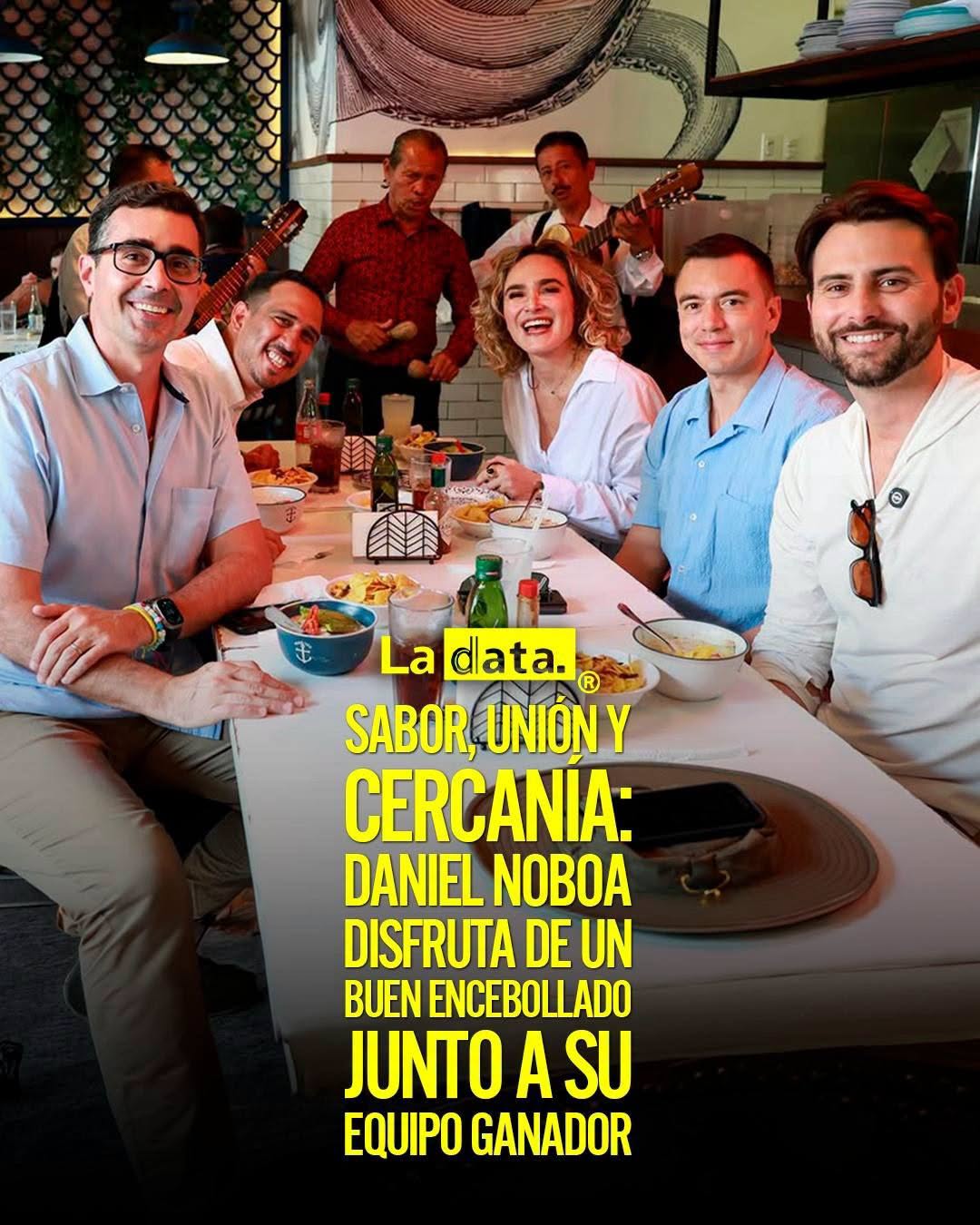 @ladataec 👈 ‎ ‎#ladata #TendenciaPolítica #DanielNoboa #Guayaquil