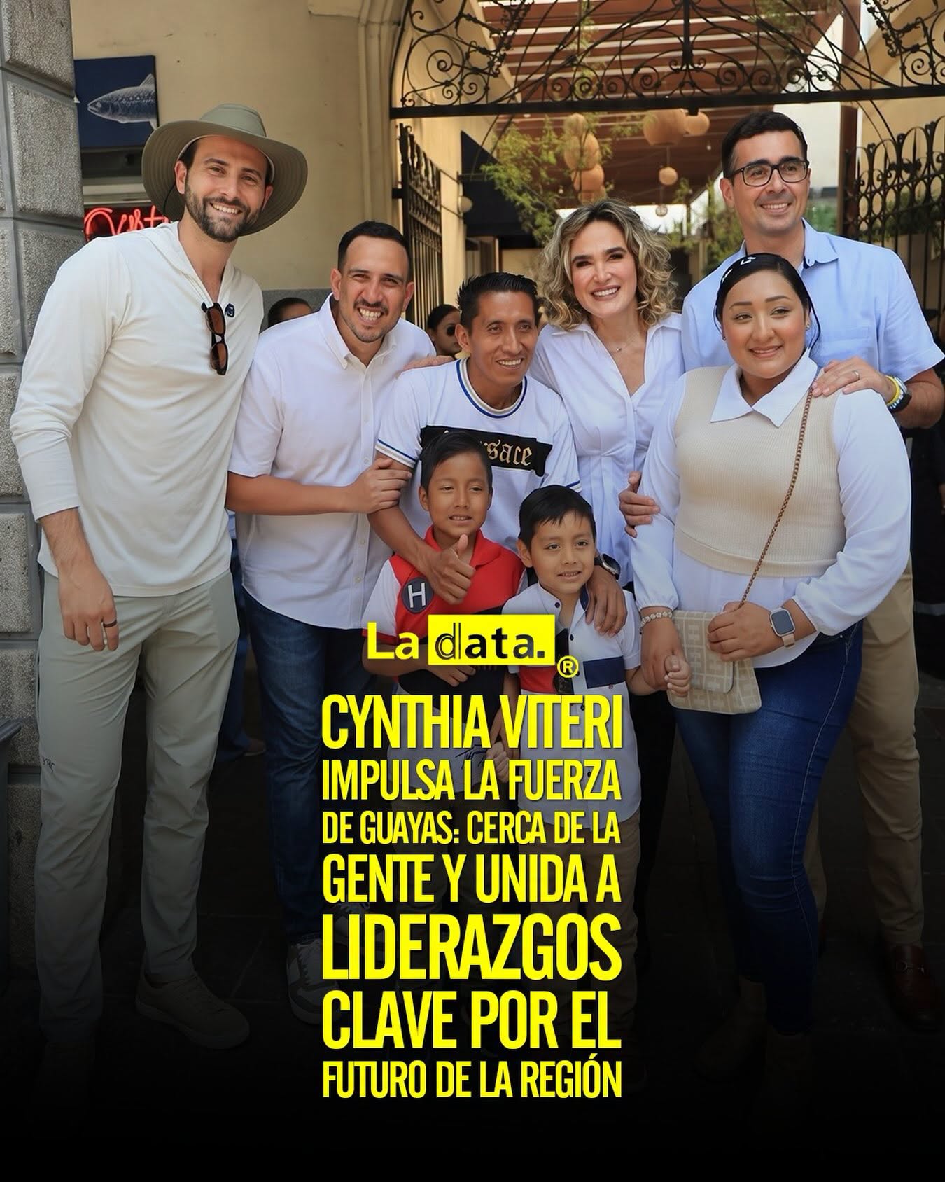 La Data ® 👈 ‎ ‎#ladata #TendenciaPolítica #CynthiaViteri #Guayaquil