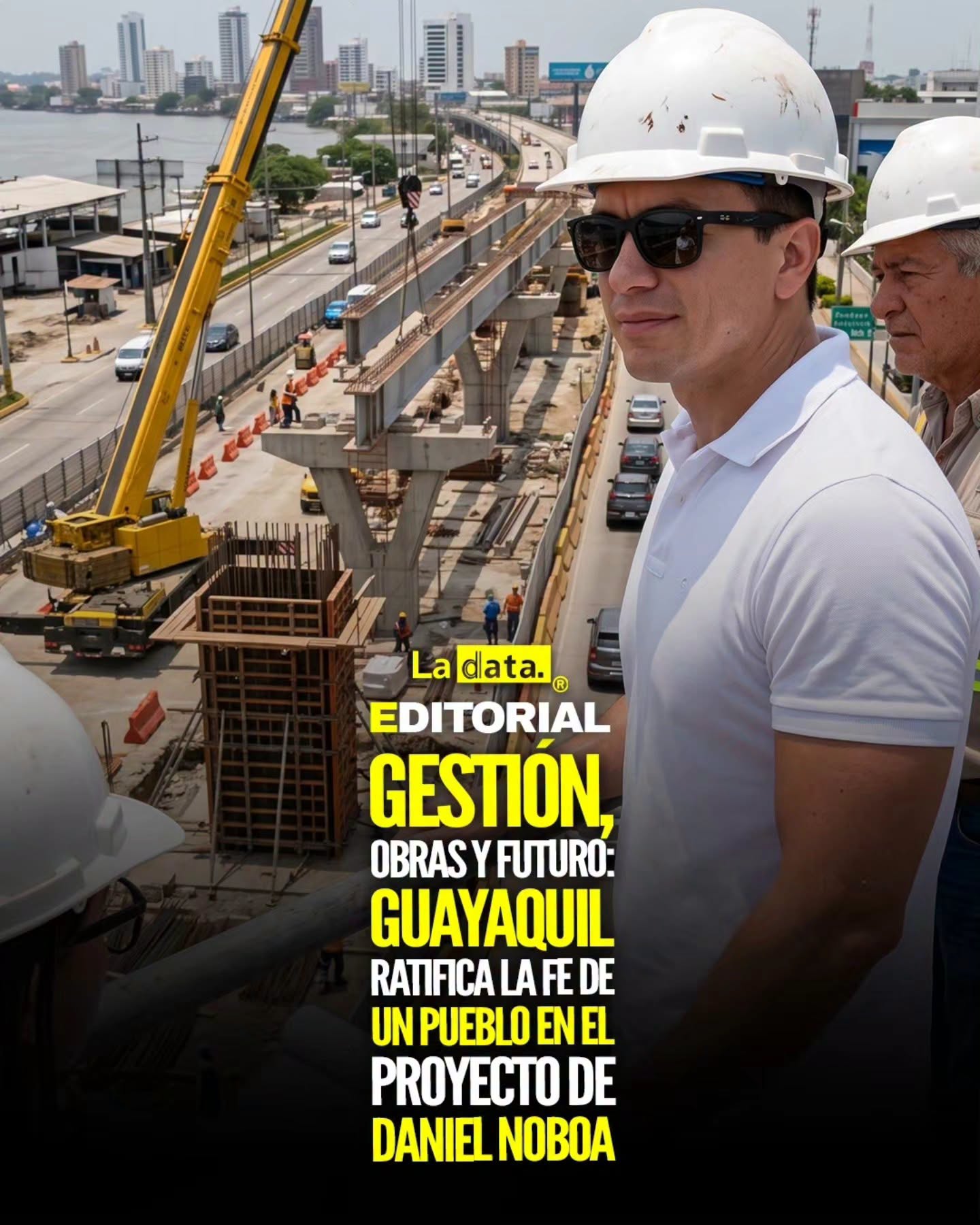 La Data ® 👈 ‎ ‎#ladata #TendenciaPolítica #DanielNoboa #Guayas
