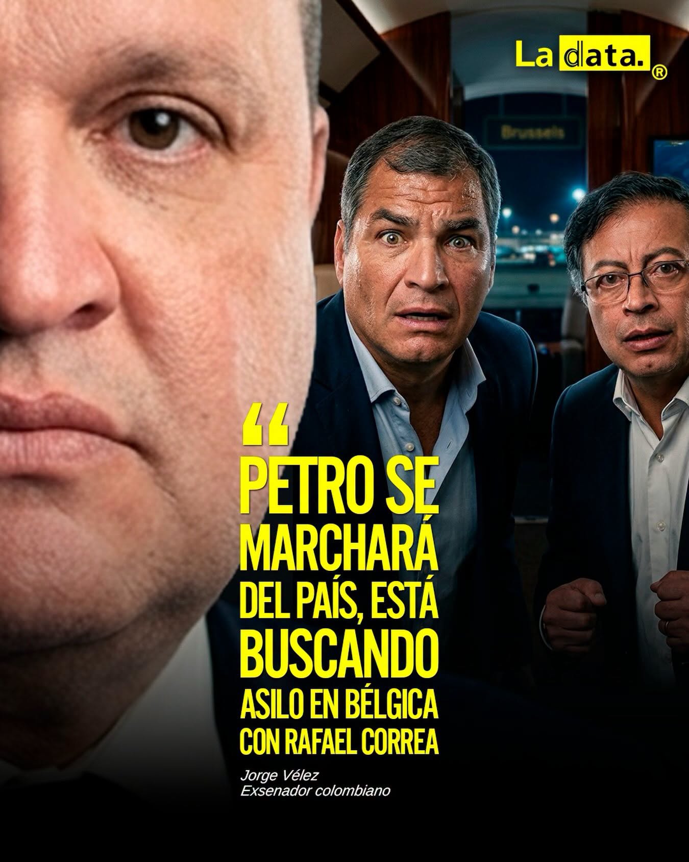La Data ®👈 #ladata #TendenciaPolítica #GustavoPetro #rafaelcorrea