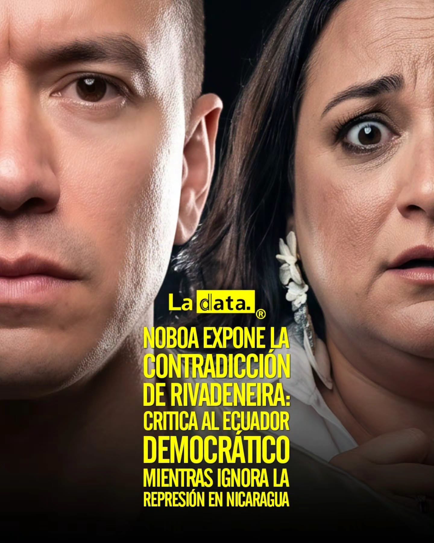 La Data ® 👈 ‎ ‎#ladata #TendenciaPolítica #DanielNoboa #Entrevista