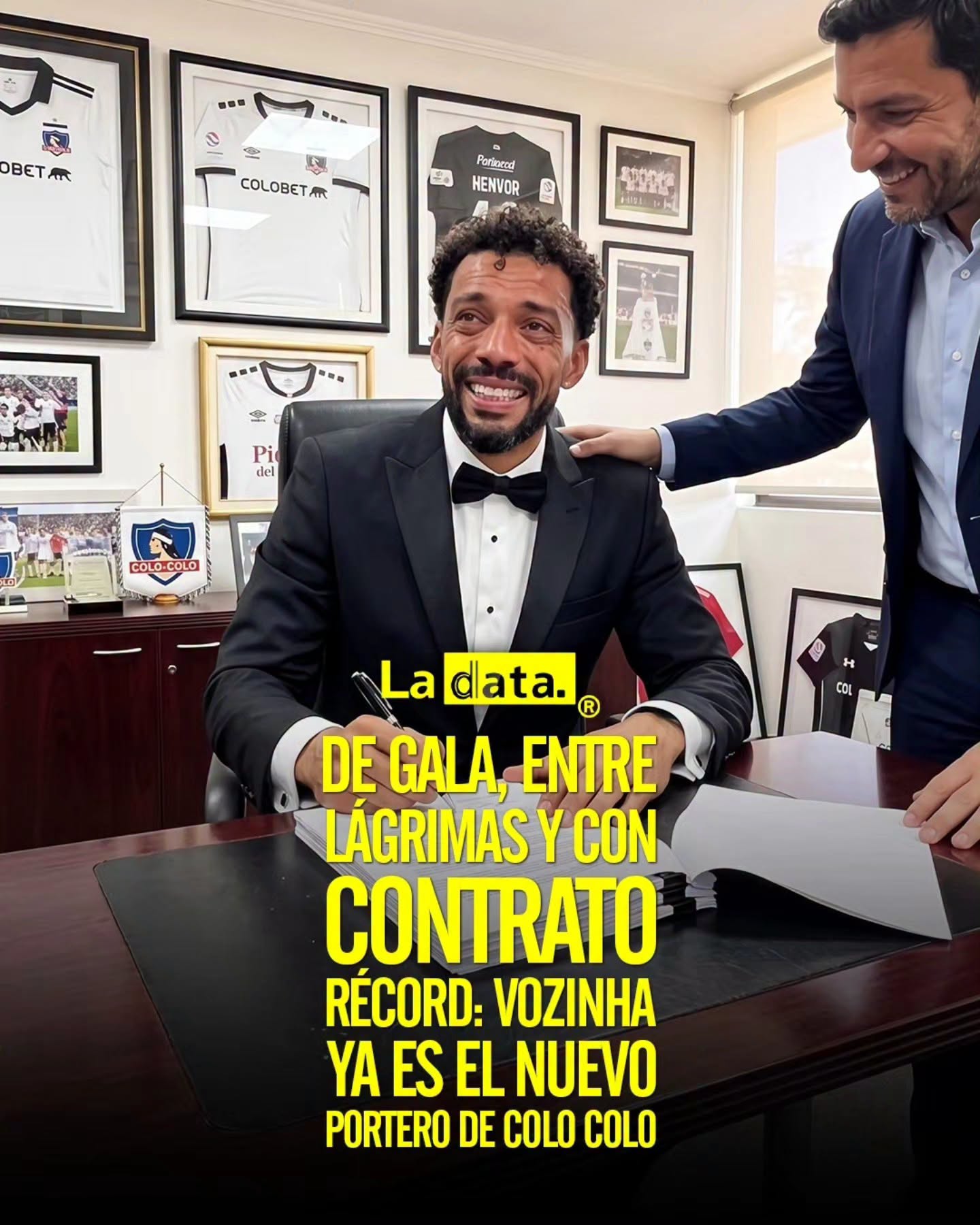 La Data ® 👈 ‎ ‎#ladata #TendenciaPolítica #ColoColo #Vozinha