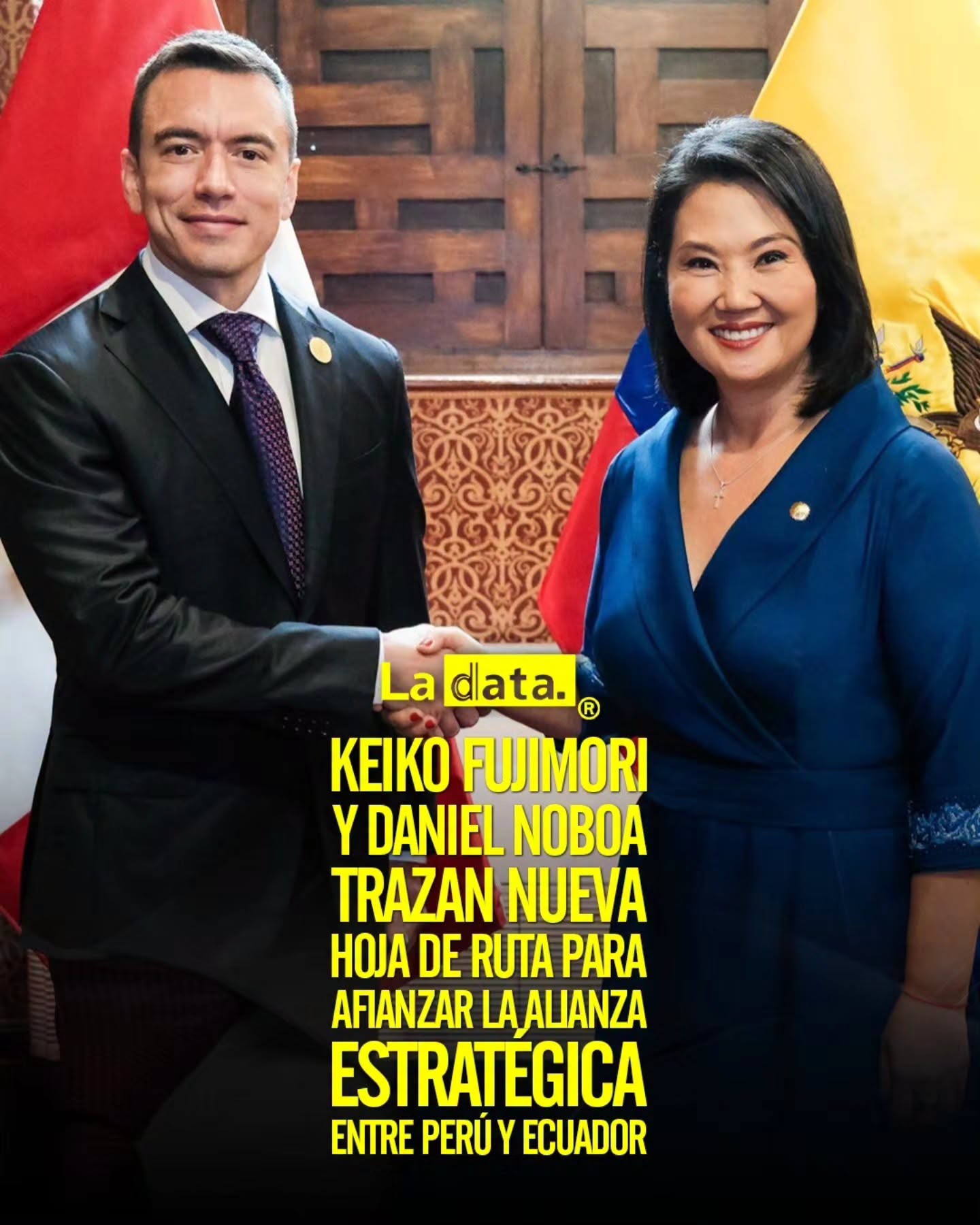 La Data ® 👈 ‎ ‎#ladata #TendenciaPolítica #DanielNoboa #KeikoFujimori