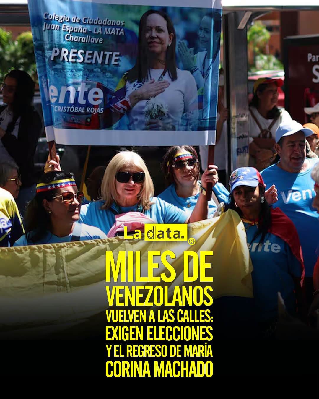 @ladataec👈 #ladata #TendenciaPolítica #Venezuela #MaríaCorinaMachado