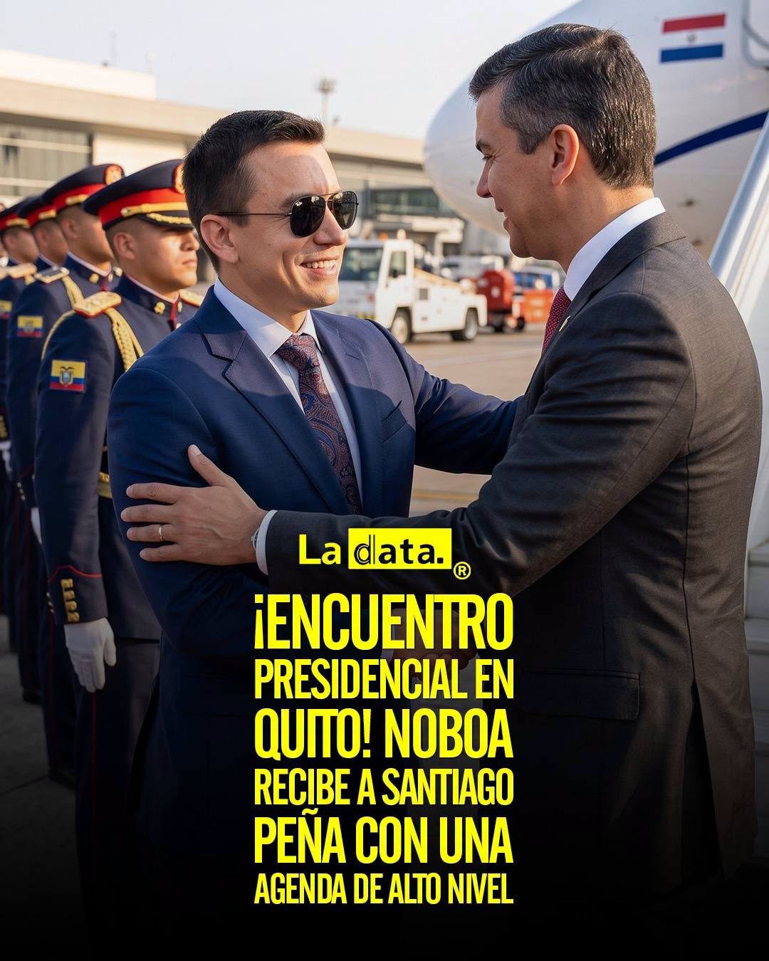 @ladataec👈 #ladata #TendenciaPolítica #DanielNoboa #SantiagoPeña