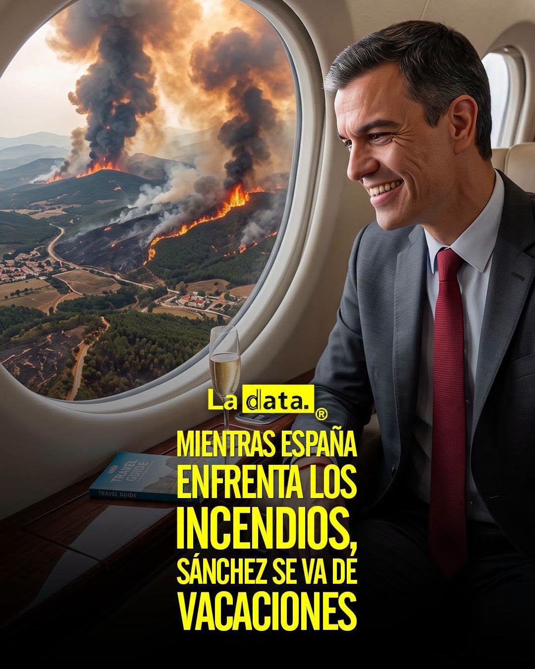 @ladataec👈 #ladata #TendenciaPolítica #PedroSánchez #IncendiosForestales