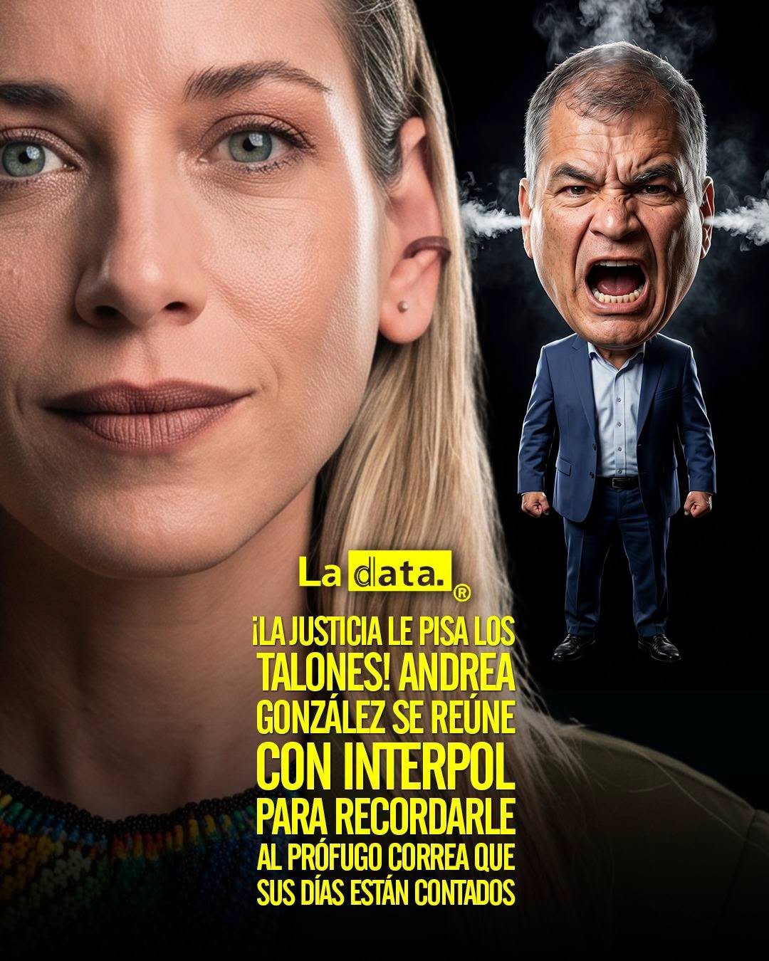 @ladataec 👈 ‎ ‎#ladata #TendenciaPolítica #AndreaGonzález #Bélgica