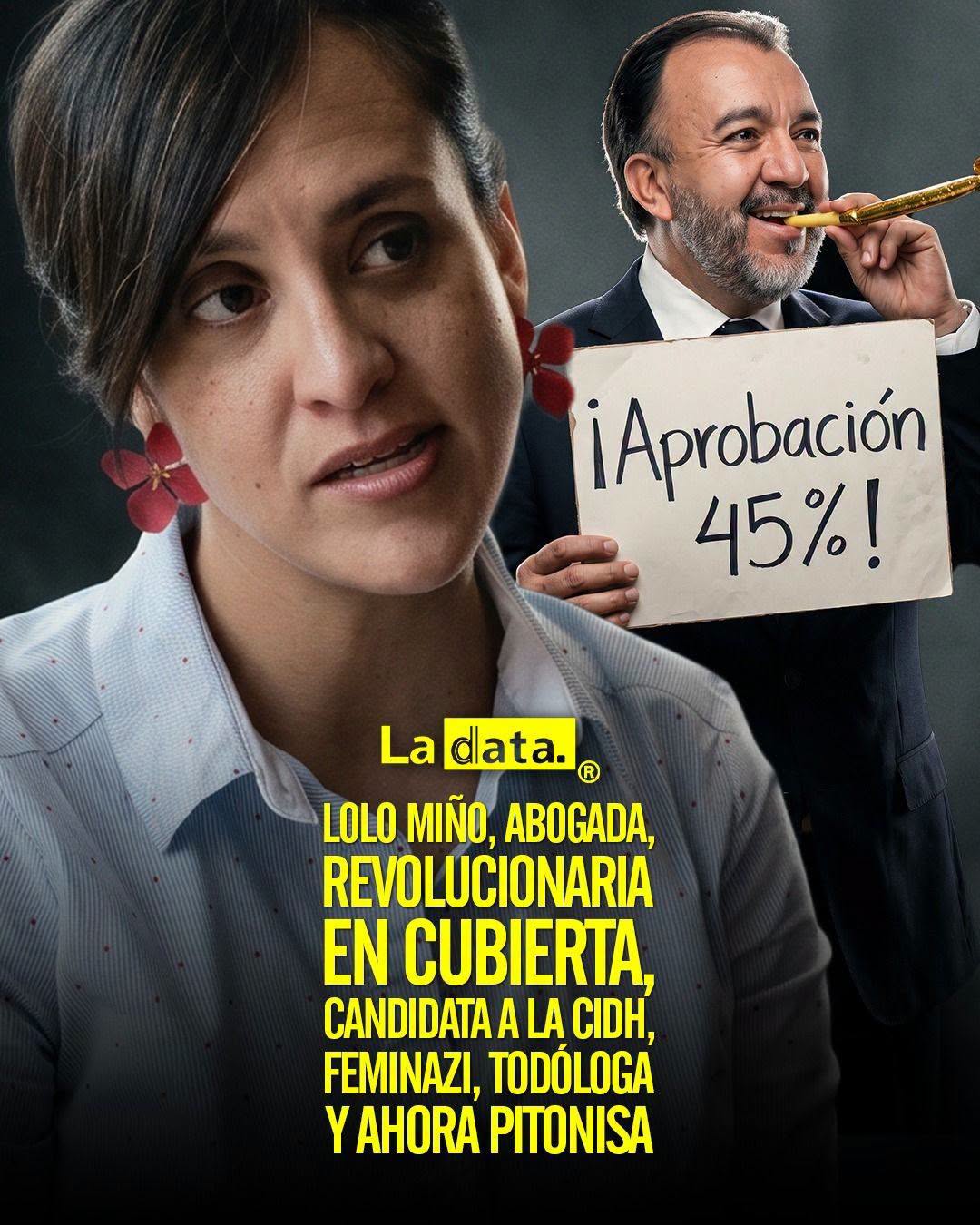 @ladataec 👈 #ladataec #tendenciapolitica #lolomiño #pablemuñoz