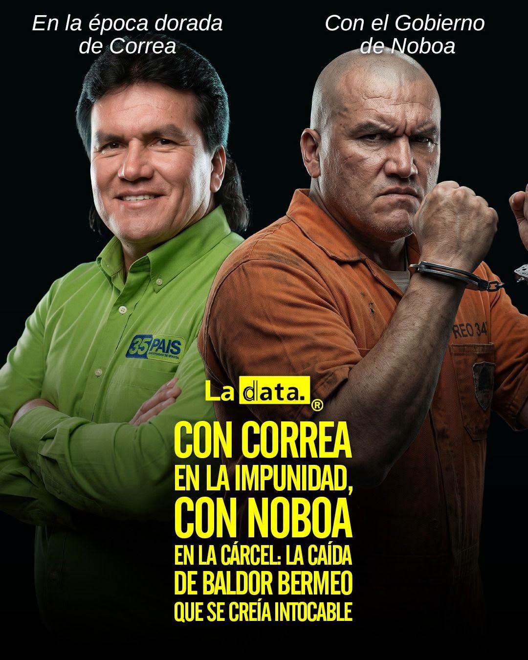 @ladataec 👈 ‎ ‎#ladata #TendenciaPolítica #BaldorBermeo #Correísmo