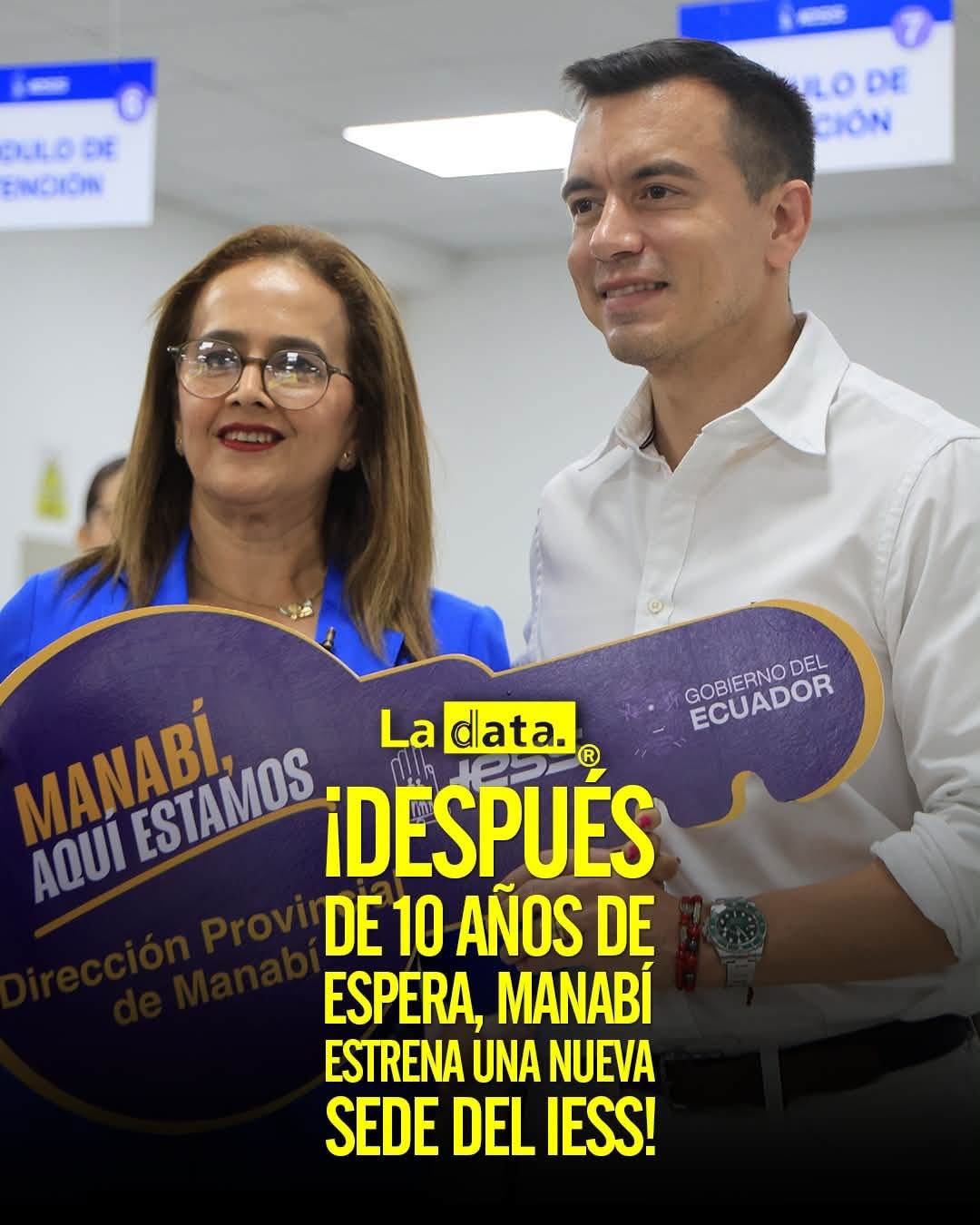 @ladataec 👈 #ladata #TendenciaPolítica  #IESS #Manabí