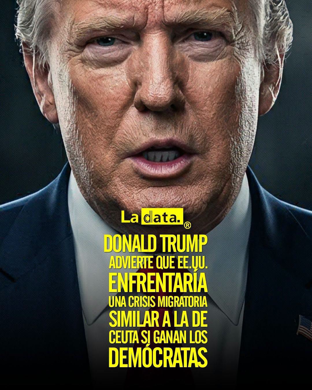 @ladataec 👈 ‎ ‎#ladata #TendenciaPolítica #DonaldTrump #España