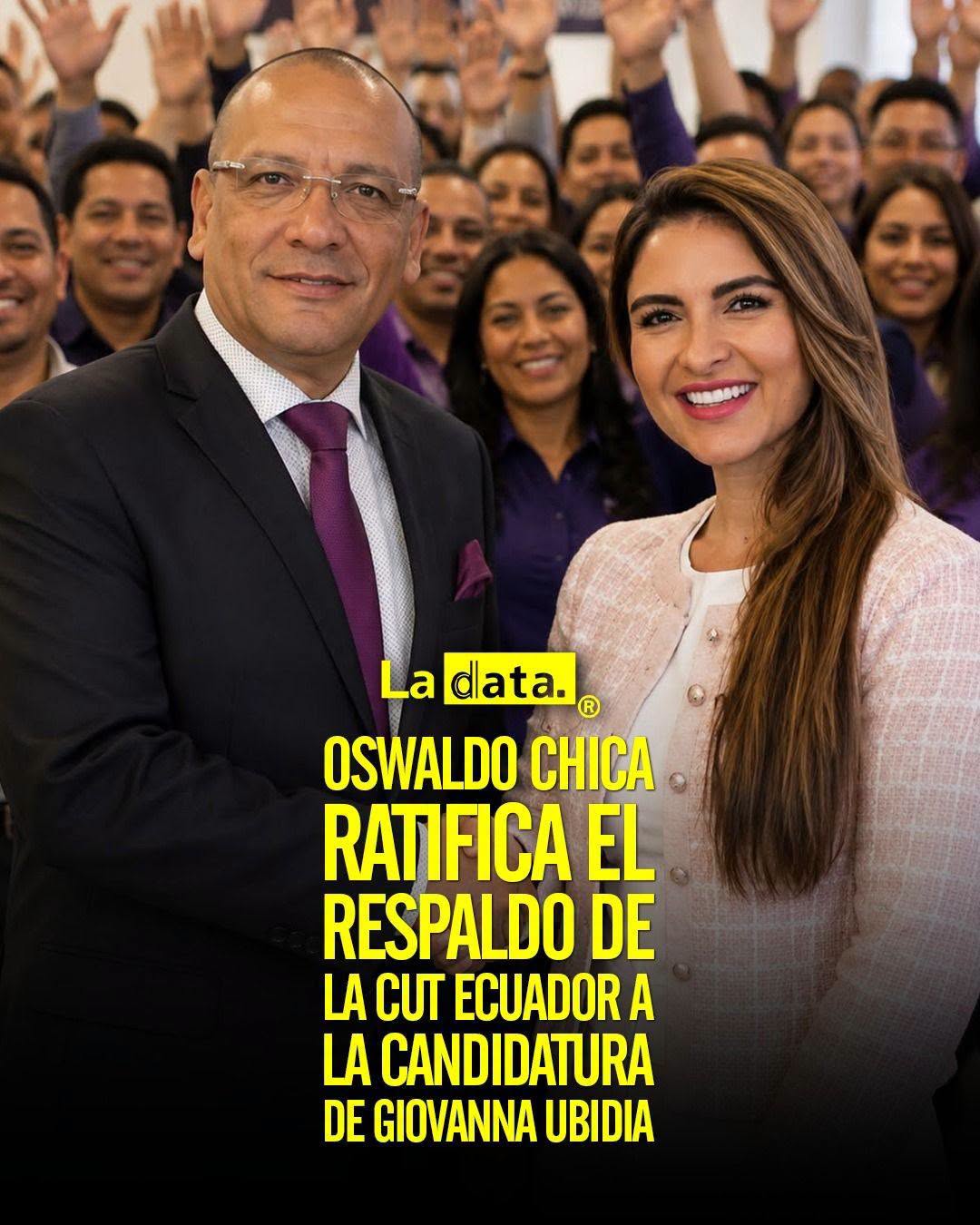 @ladataec👈 #ladata #TendenciaPolítica  #CUTEcuador #OswaldoChica