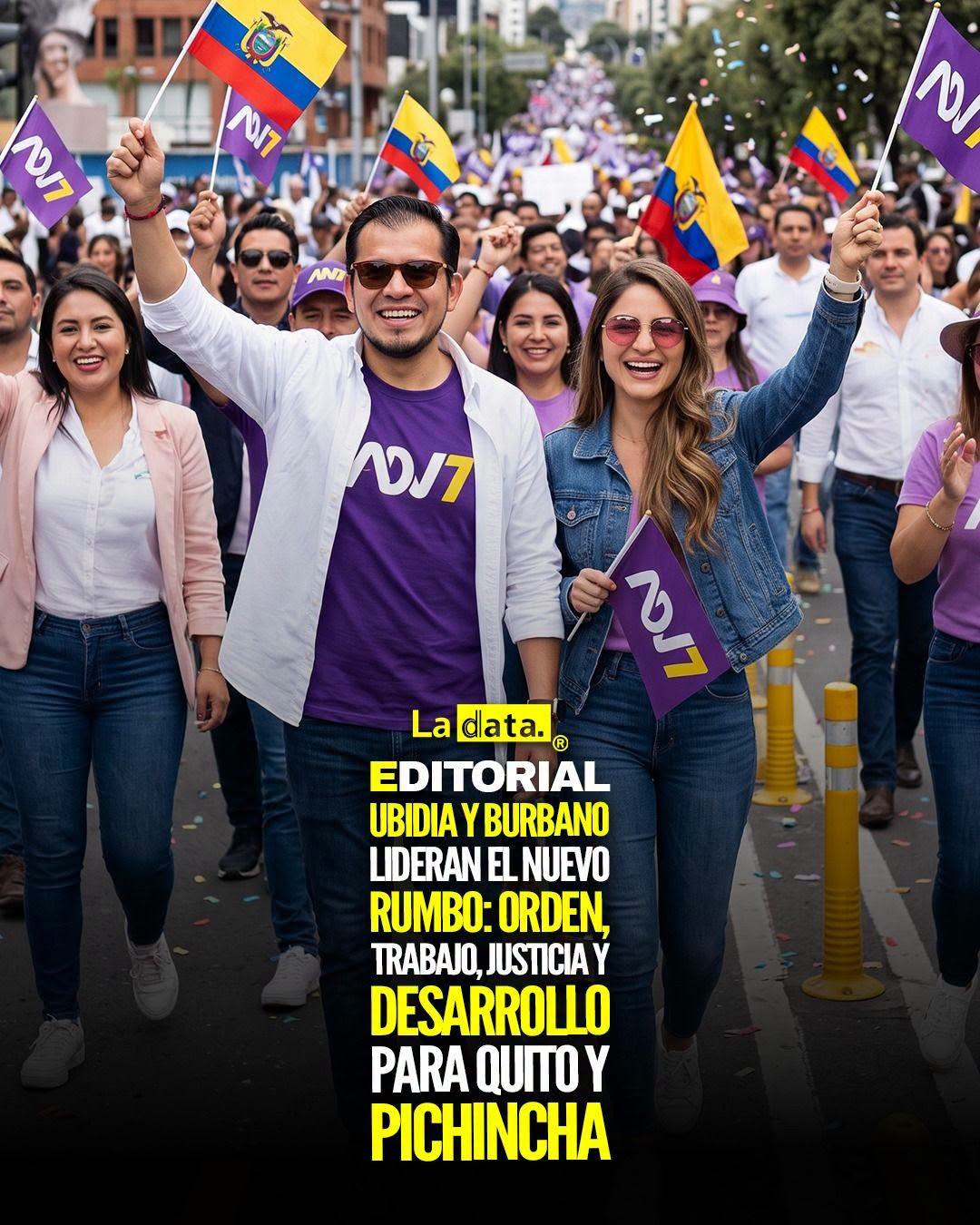 @ladataec 👈 ‎ ‎#ladata #TendenciaPolítica #ADN #Pichincha