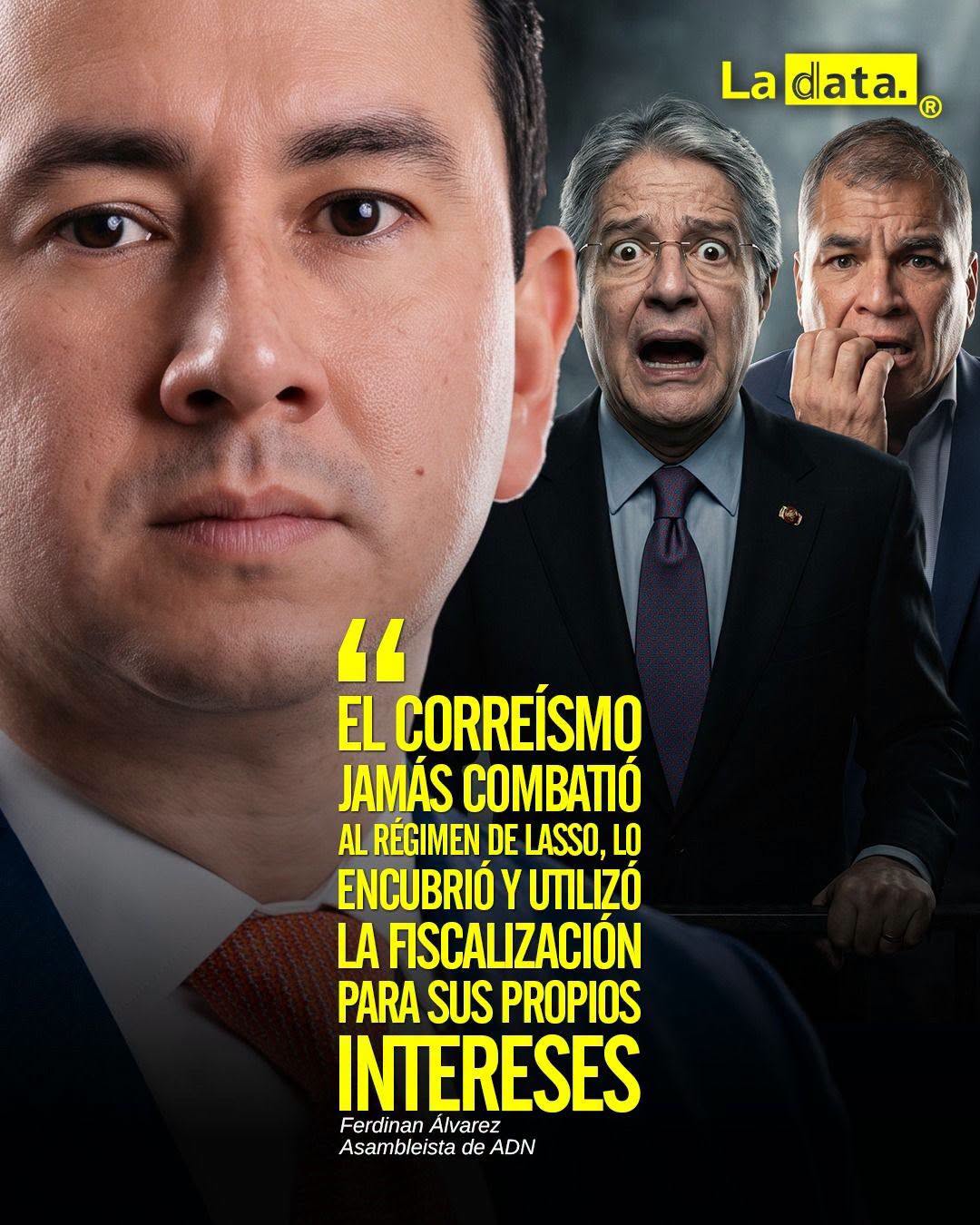 @ladataec 👈 #ladataec #tendenciapolitica #lasso #correa