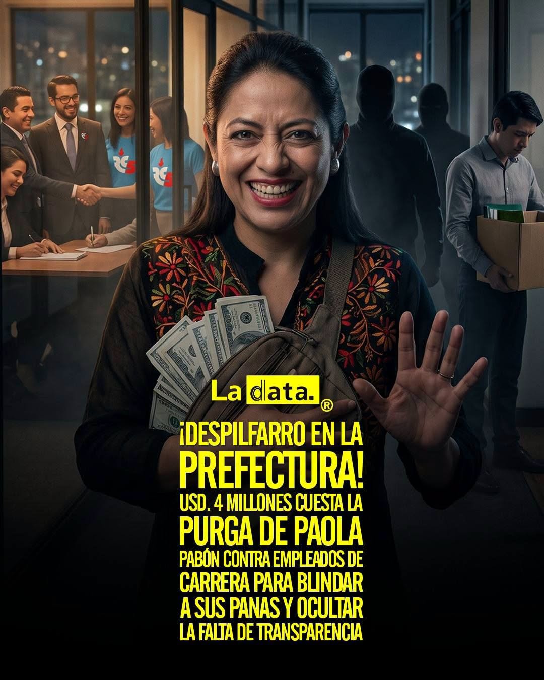 @ladataec 👈 #ladataec #tendenciapolitica #prefecturapichincha #paolapabon