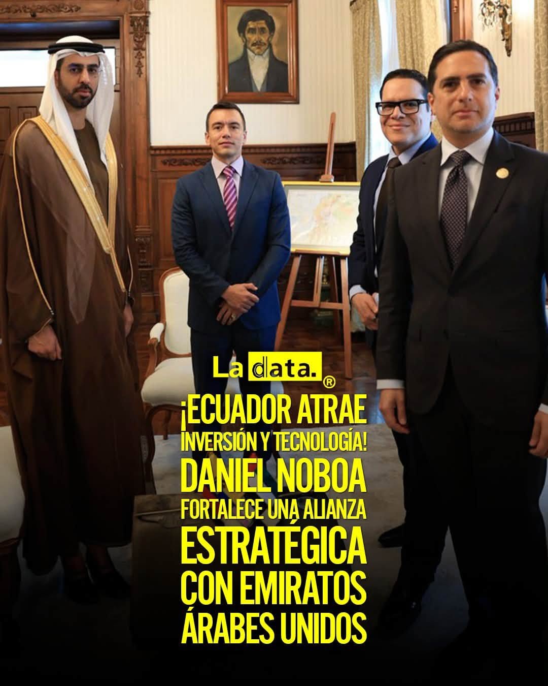 @ladataec👈 #ladata #TendenciaPolítica #DanielNoboa #Ecuador