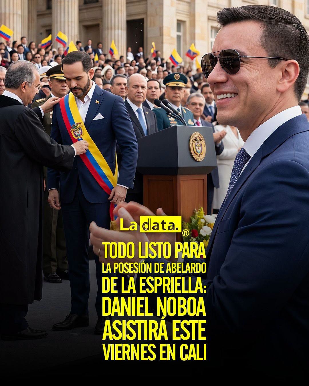 @ladataec👈 #ladata #TendenciaPolítica #AbelardoDeLaEspriella #DanielNoboa