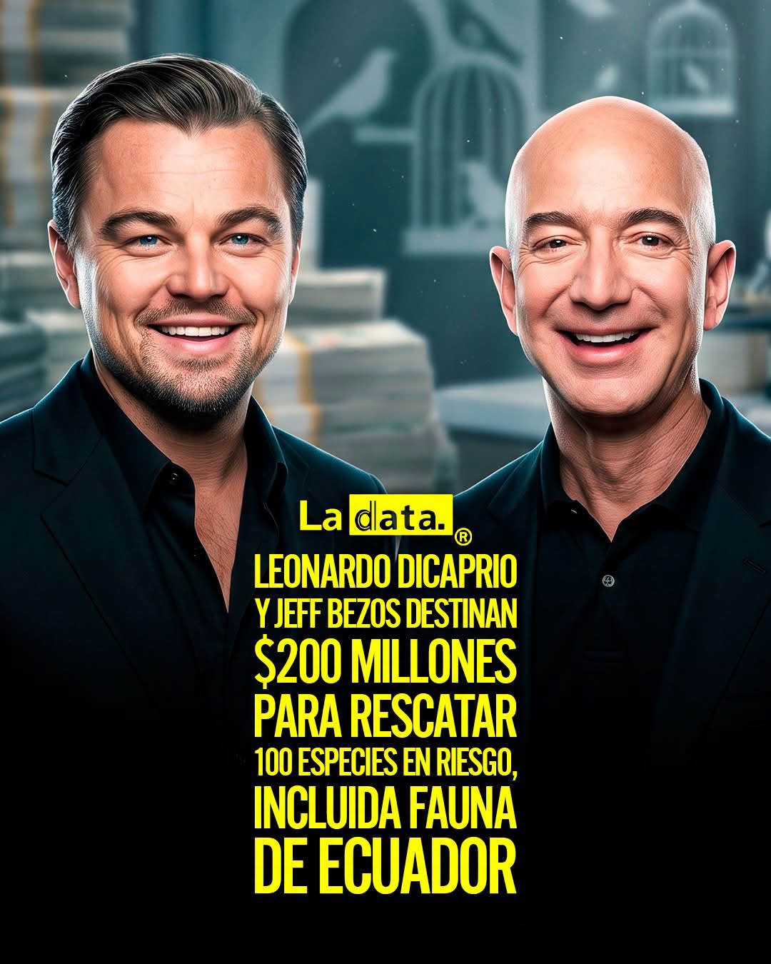 @ladataec #LaData #TendenciaPolitica #JeffBezos #LeonardoDiCaprio