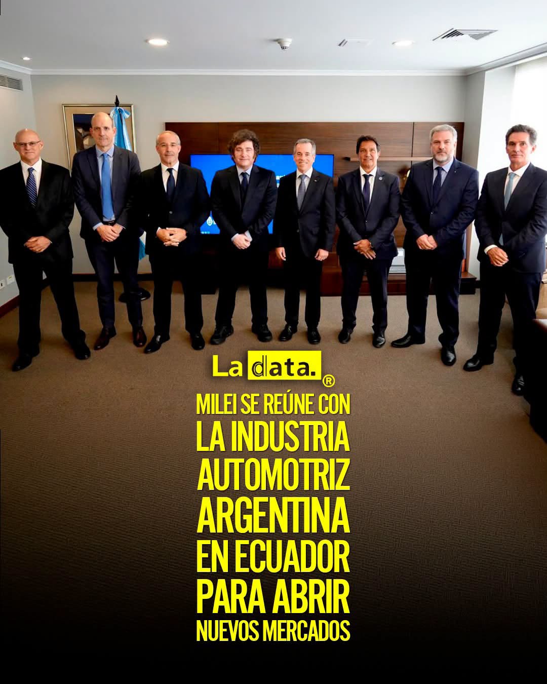 @ladataec👈 #LaData #TendenciaPolitica #Milei #Ecuador