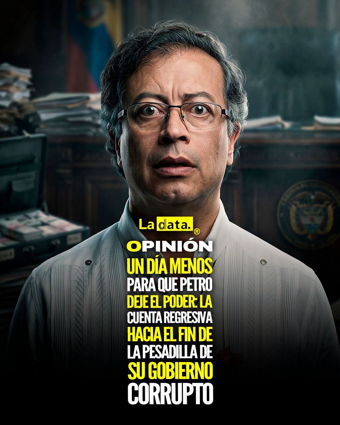 @ladataec 👈 ‎ ‎#ladata #TendenciaPolítica #GustavoPetro #Colombia
