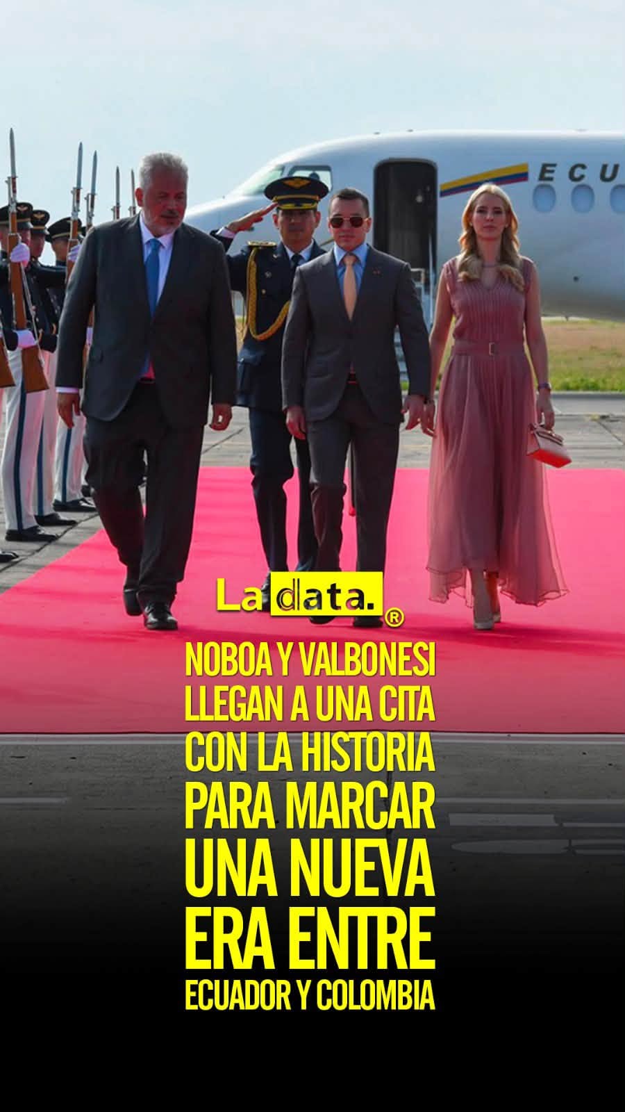 @ladataec 👈 ‎ ‎#ladata #TendenciaPolítica #DanielNoboa #Colombia