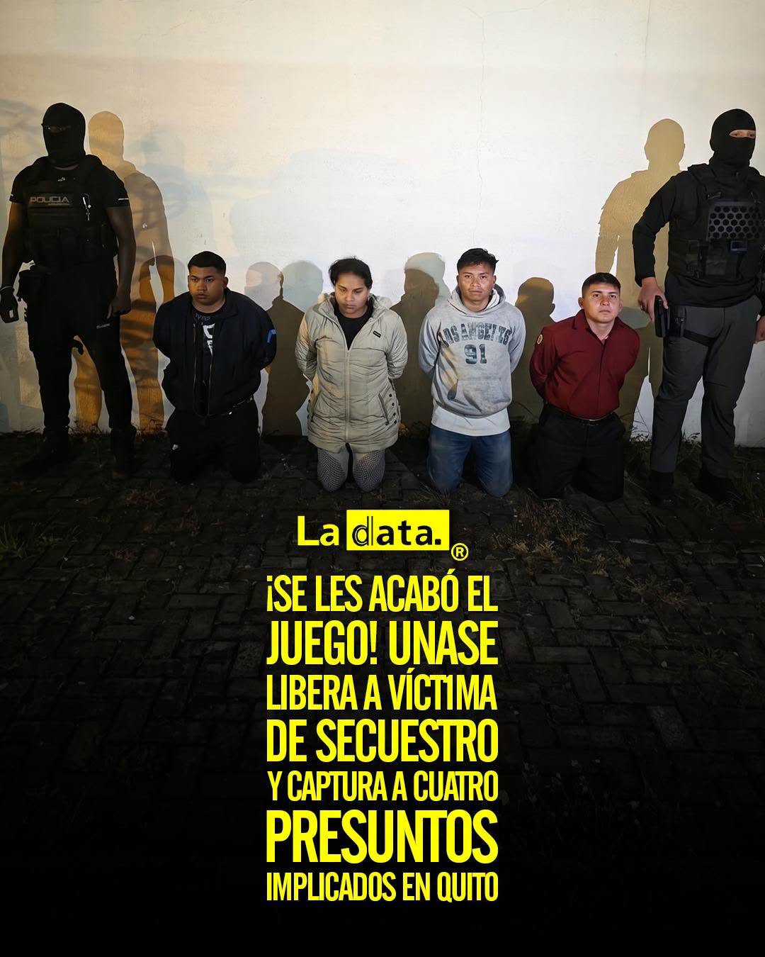 @ladataec 👈 ‎ ‎#ladata #TendenciaPolítica #OperativoLibertad #Quito