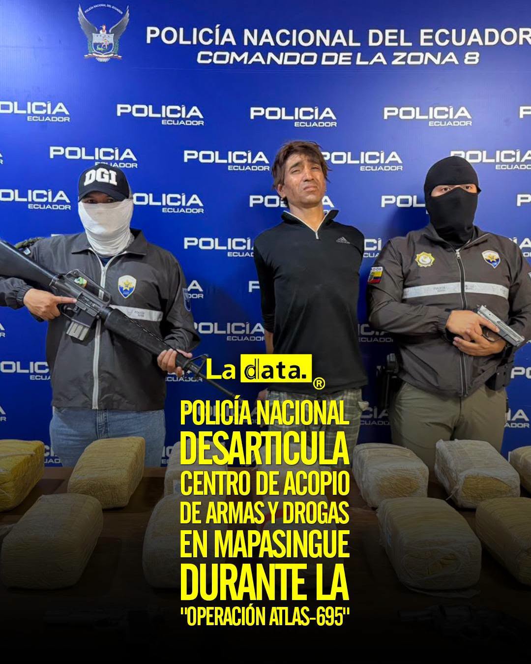 @ladataec 👈 ‎ ‎#ladata #TendenciaPolítica #PolicíaNacional #Mapasingue