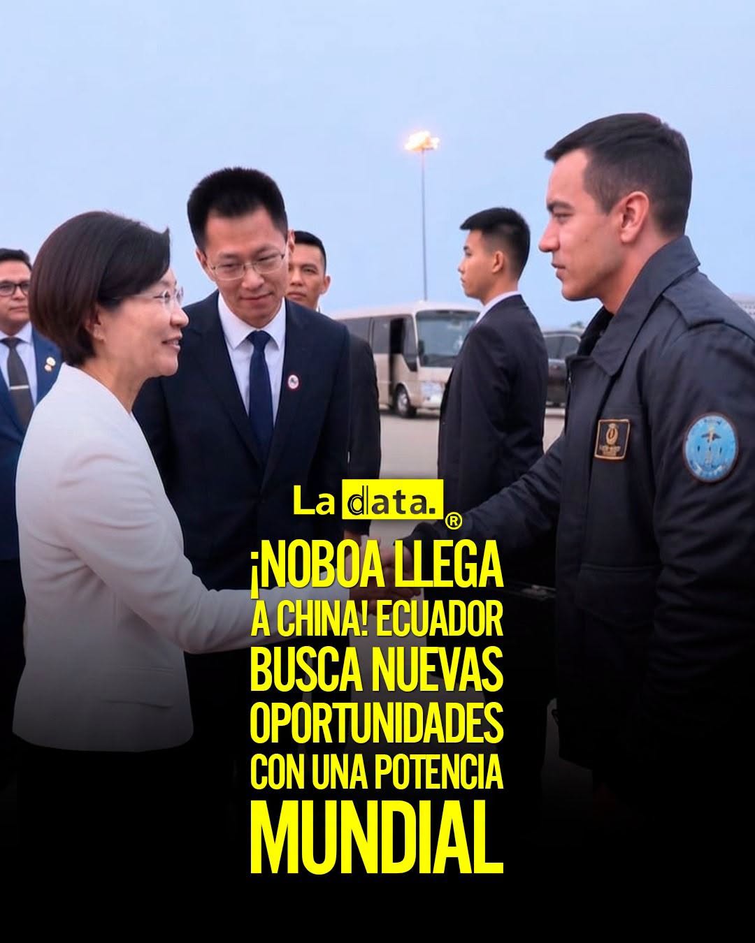 @ladataec👈 #ladata #TendenciaPolítica #DanielNoboa #Ecuador