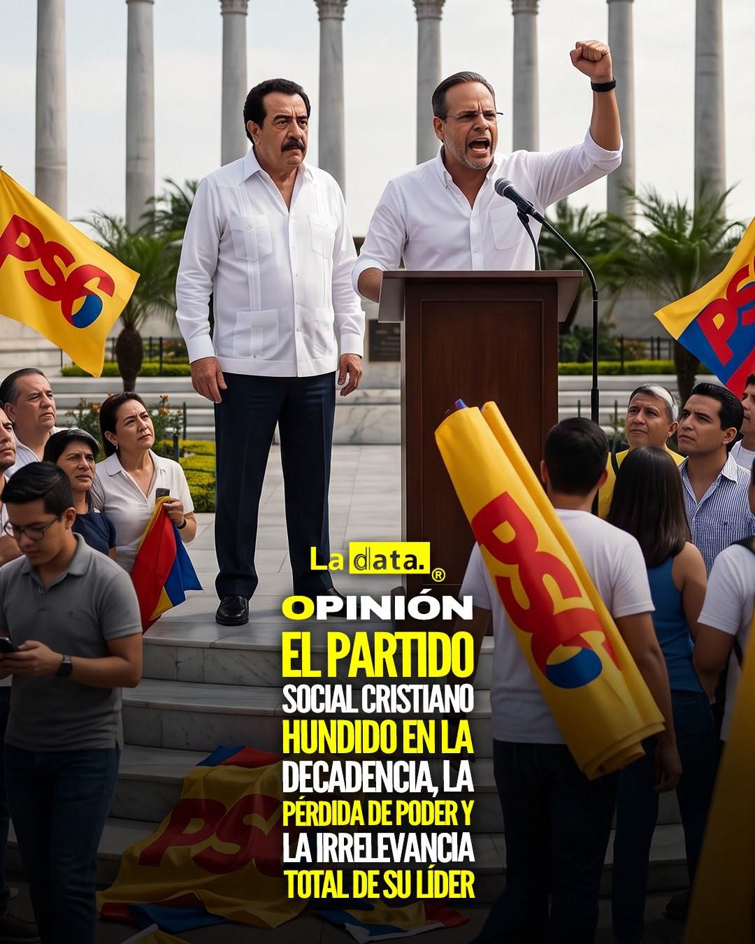 @ladataec 👈 ‎ ‎#ladata #TendenciaPolítica #PSC #JaimeNebot