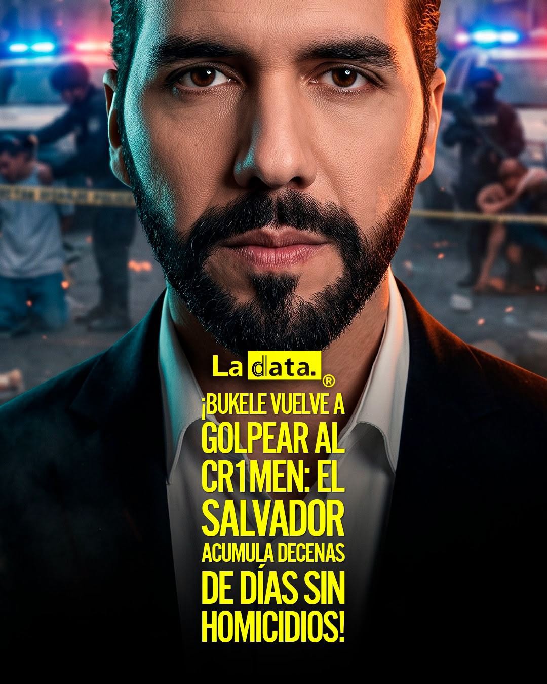 @ladataec👈 #ladata #TendenciaPolítica #Bukele #ElSalvador #Seguridad #Latinoamérica