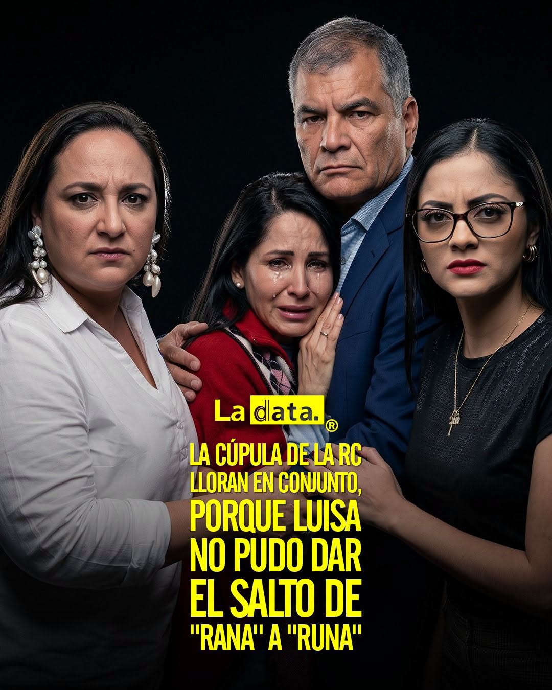 @ladataec 👈 #ladata #TendenciaPolítica #Correísmo #Izquierda