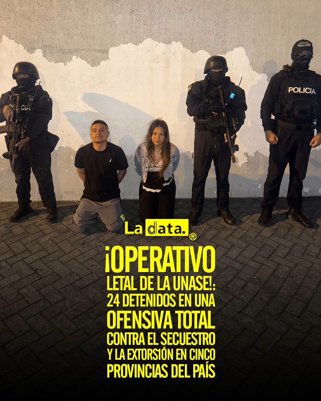 @ladataec 👈 ‎ ‎#ladata #TendenciaPolítica #UNASE #GolpeALaExtors1ón