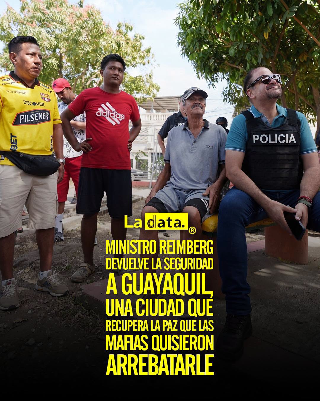 La Data 👈 ‎ ‎#ladata #TendenciaPolítica #MinistroReimberg #Guayaquil