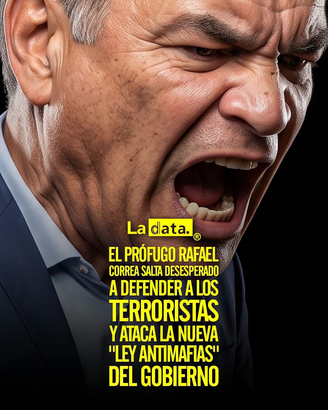 @ladataec 👈 #ladata #TendenciaPolítica #RafaelCorrea #LeyAntimaf1as