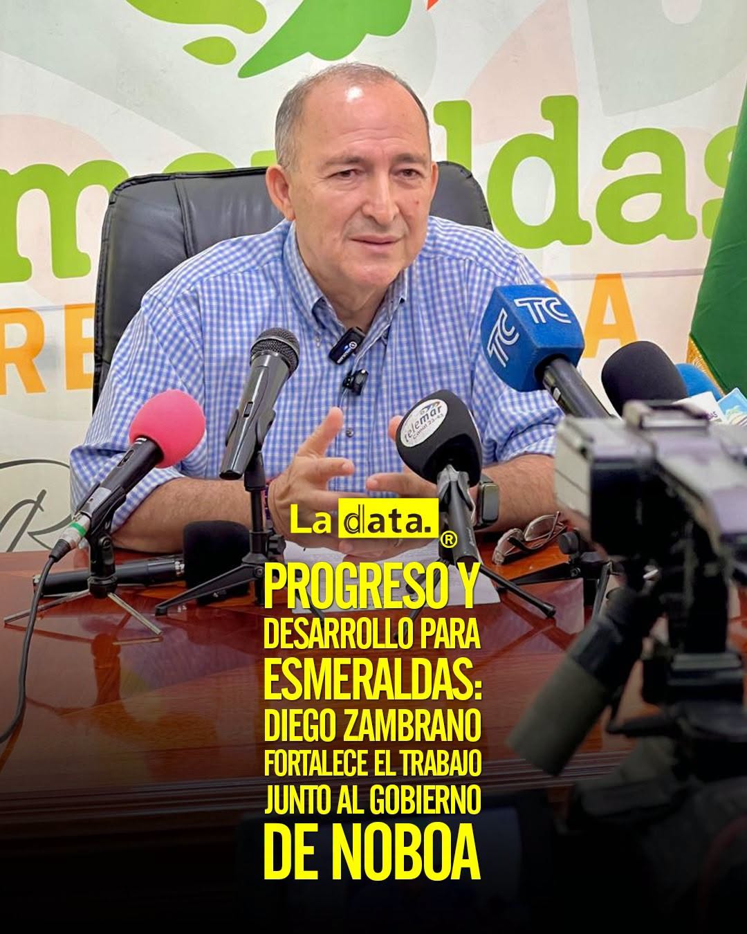 @ladataec 👈 ‎ ‎#ladata #TendenciaPolítica #Esmeraldas #DiegoZambrano