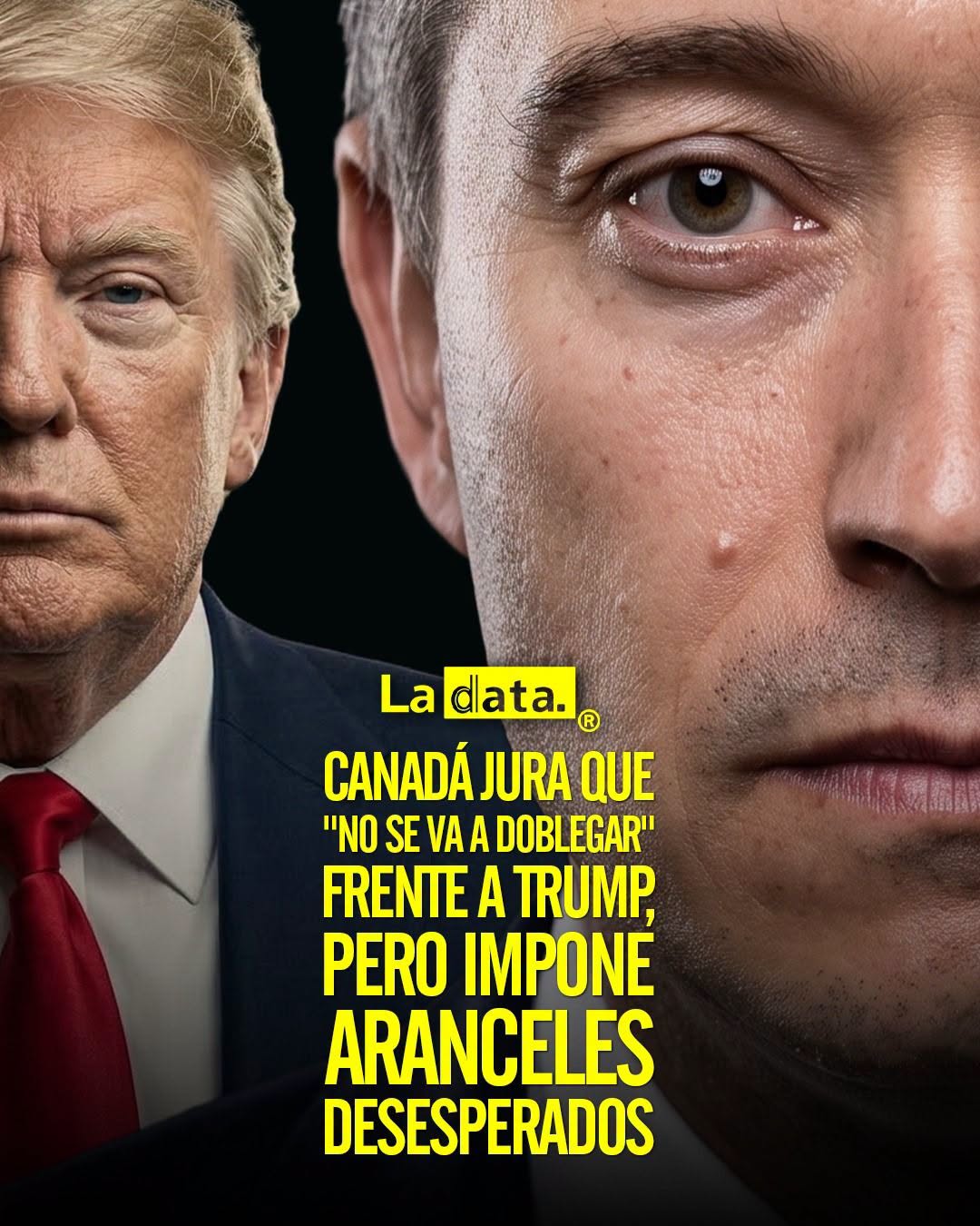 @ladataec 👈 #ladata #TendenciaPolítica #Canadá #EstadosUnidos