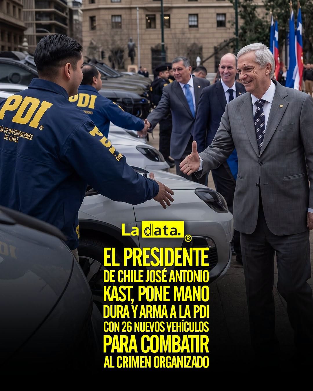 @ladataec 👈 #ladata #TendenciaPolítica #Chile #Seguridad