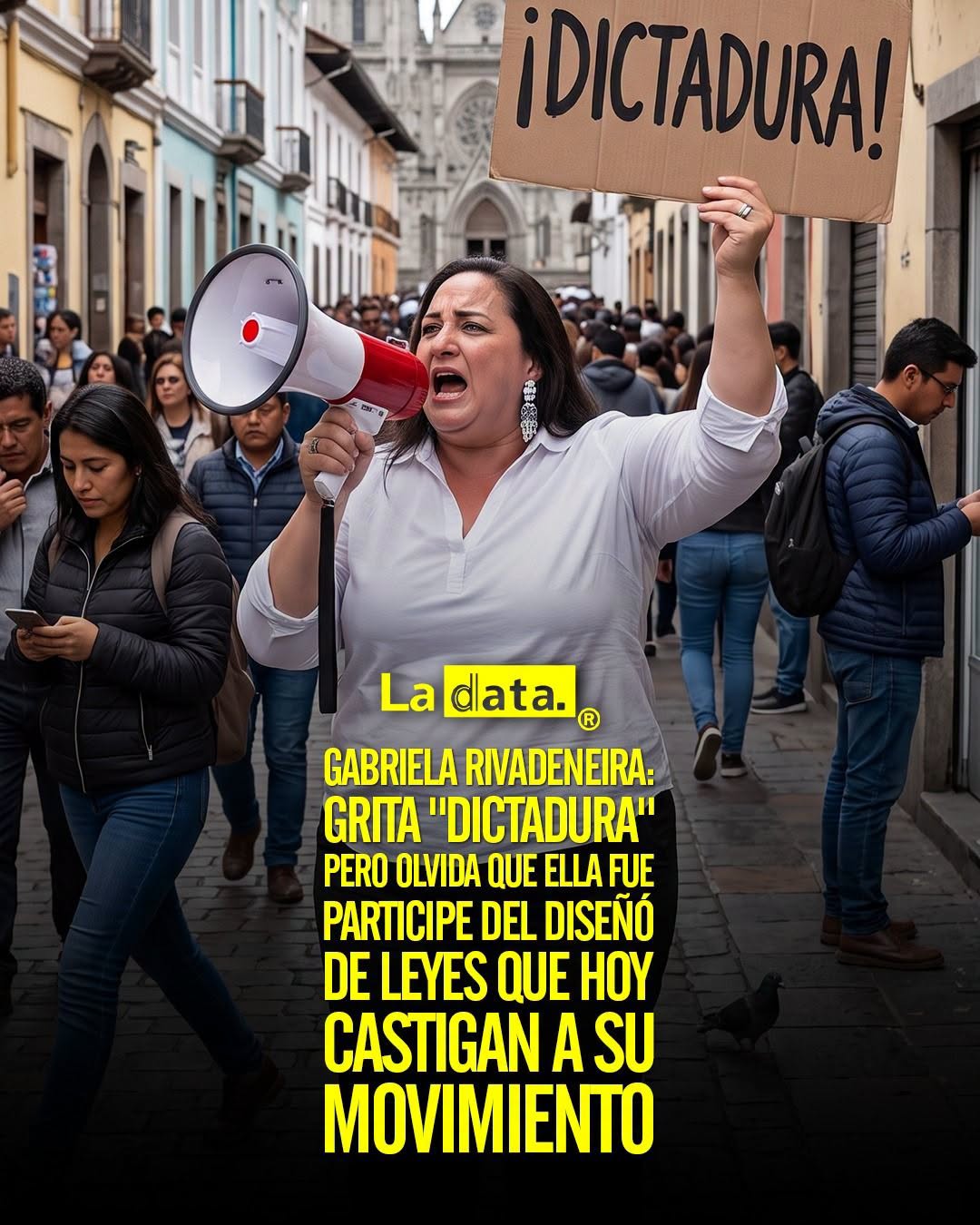 @ladataec 👈 #ladataec #tendenciapolitica #gabrielarivadeneira #rc