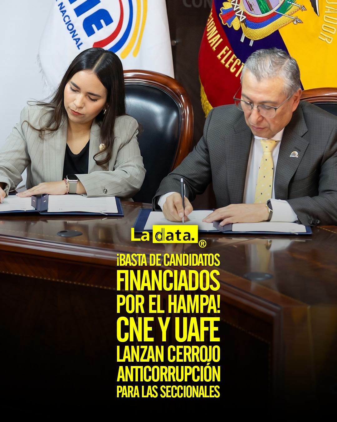 @ladataec  #tendenciapolitica #UAFE #cne