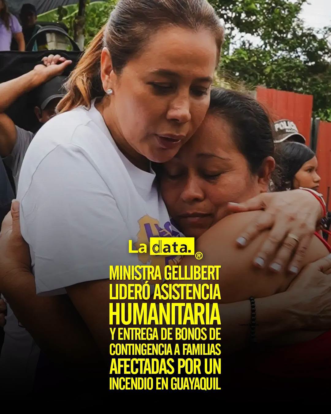 @ladataec  #ladata #TendenciaPolítica #MinistraGellibert #Guayaquil