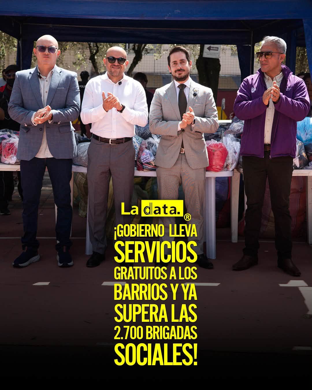 @ladataec👈 #ladata #TendenciaPolítica #DanielNoboa #Ecuador #BrigadasSociales #Quito