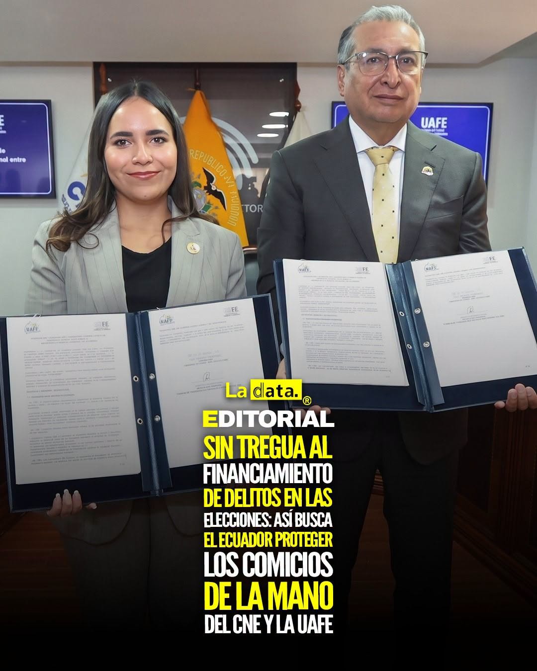 @ladataec 👈 ‎ ‎#ladata #TendenciaPolítica #CNE #UAFE