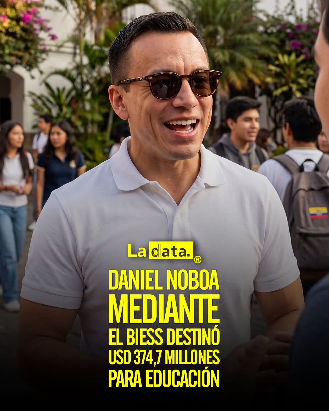 @ladataec👈 #LaData #TendenciaPolitica #Biess #educación