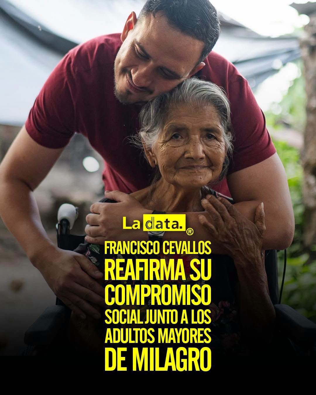 @ladataec 👈 ‎ ‎#ladata #TendenciaPolítica #Milagro #FranciscoCevallos