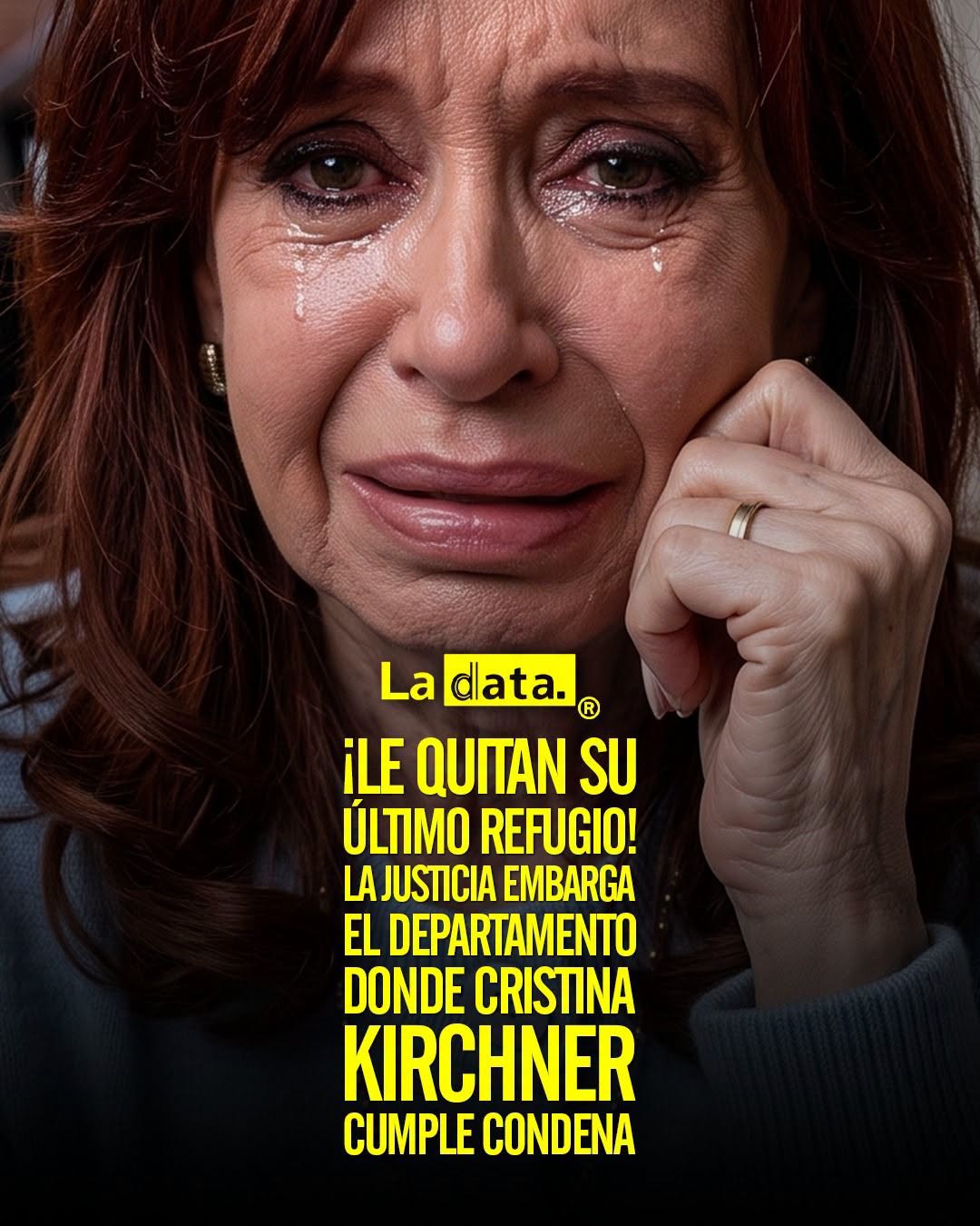 @ladataec 👈 #ladata #TendenciaPolítica #CristinaKirchner #Argentina