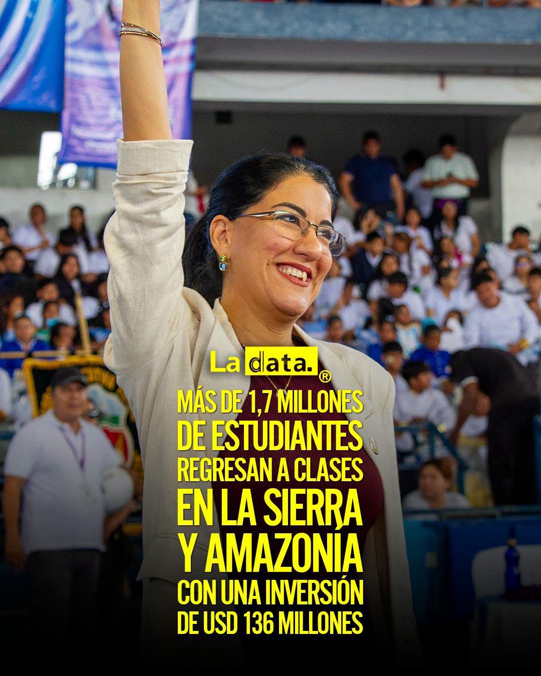 @ladataec 👈 #ladata #TendenciaPolítica #RegresoAClases  #MINEDEC